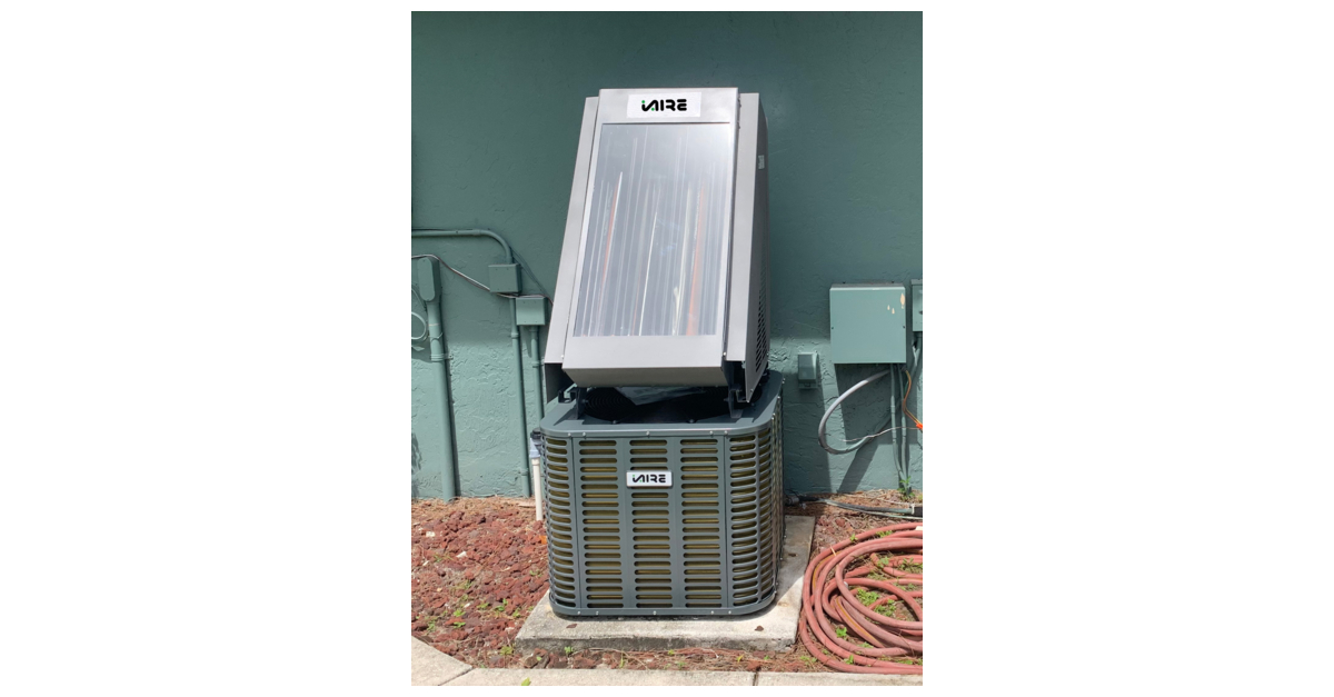 iAIRE Launches Patented Solar HVAC, Disrupting the Market with Cost Savings, Energy Efficiency