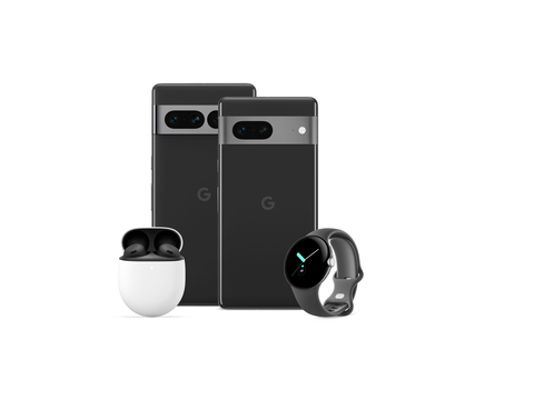 Get a Free Google Pixel 7 and Half Off the Google Pixel Watch at T-Mobile. Pre-orders kick off today with availability in stores and online on October 13 (Photo: Business Wire)