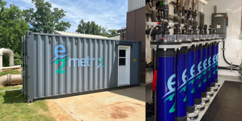ECOTHOR-AOP unit installed for onsite PFAS destruction at southeastern US drinking water plant (Photo: Business Wire)