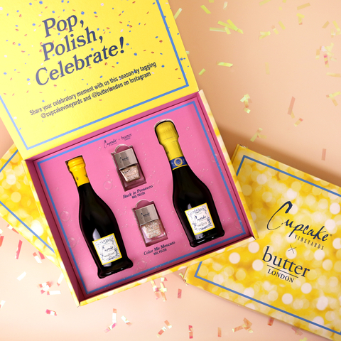 original From life’s biggest moments to everyday events, Cupcake Vineyards and butter LONDON’s wine-inspired nail lacquers will add sparkle to any celebration (Photo: Business Wire)