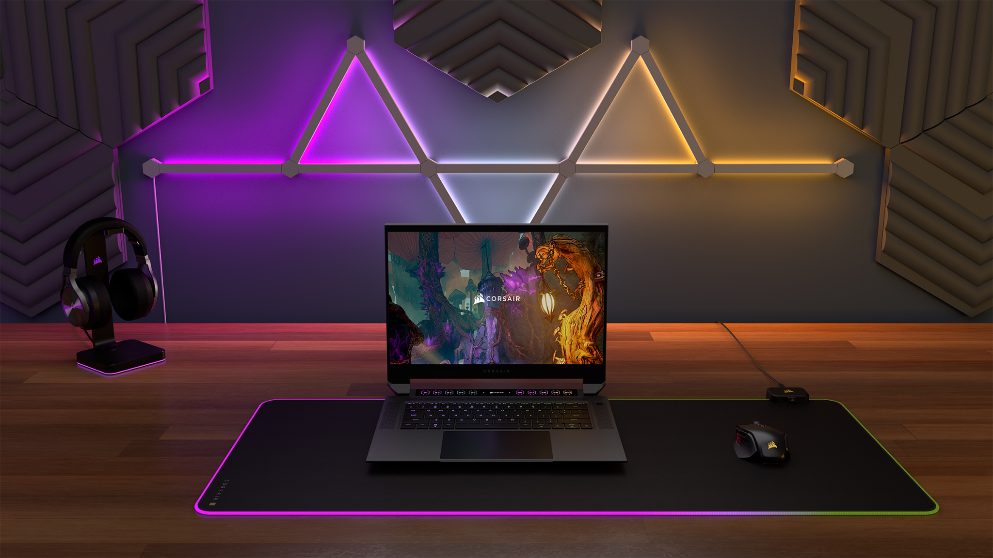 Play in a New Light – CORSAIR Partners with Nanoleaf to Bring Smarter Home to iCUE | Business Wire