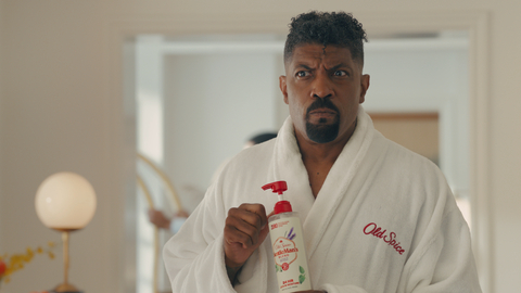 Old Spice launches its latest “Men Have Skin Too” TV spot with “Brunch” taking the drama from behind closed doors into the public when Deon confronts Gabby and her friends at brunch about “borrowing” his GentleMan’s Blend Body Wash with Lavender and Mint. (Photo: Old Spice)