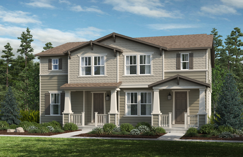 original KB Home announces the debut of its model homes at Sky Ranch Villas, a new community in Aurora, Colorado. (Graphic: Business Wire)