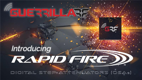 Guerrilla RF announces design wins with multiple strategic customers for their new digital step attenuator. (Graphic: Business Wire)