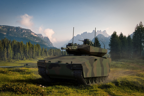 The Lynx Optionally Manned Fighting Vehicle designed by American Rheinmetall Vehicles features L3Harris technology that increases battlefield awareness and lethality. (Image: American Rheinmetall Vehicles)