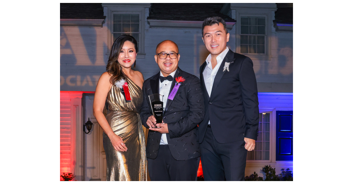 Asian Business Association Honors Society 1’s Takashi Cheng With the