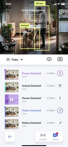 Kami Home smart security camera's use Smart Detect AI to accurately identify the characteristics of any person, vehicle or animal. Users choose which categories they want to be alerted about and receive detailed identifying information in their Kami Home mobile application. (Photo: Business Wire)