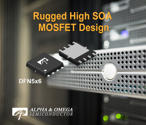 New High SOA MOSFET Optimized for 12V Hot Swap Applications (Graphic: Business Wire)