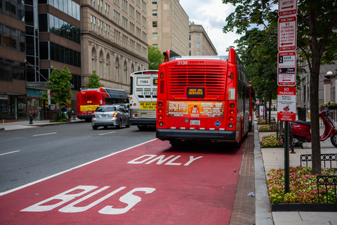 original Bus Only Lane in Washington, D.C. (Photo: Business Wire)