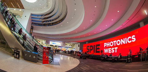 SPIE Photonics West at San Francisco's Moscone Center. (Photo: Business Wire)