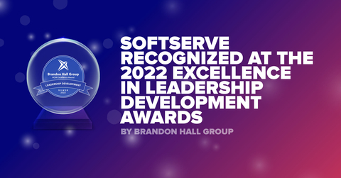 The company has been recognized for its Delivery Directors Learning Program—a unique, in-house leadership program offered through SoftServe’s learning ecosystem, SoftServe University. (Graphic: Business Wire)