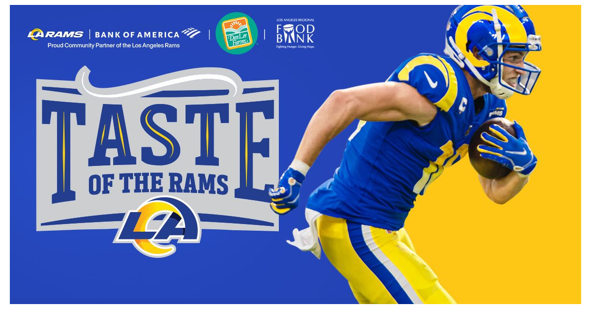 Taste of the Rams 2023 – Los Angeles Regional Food Bank