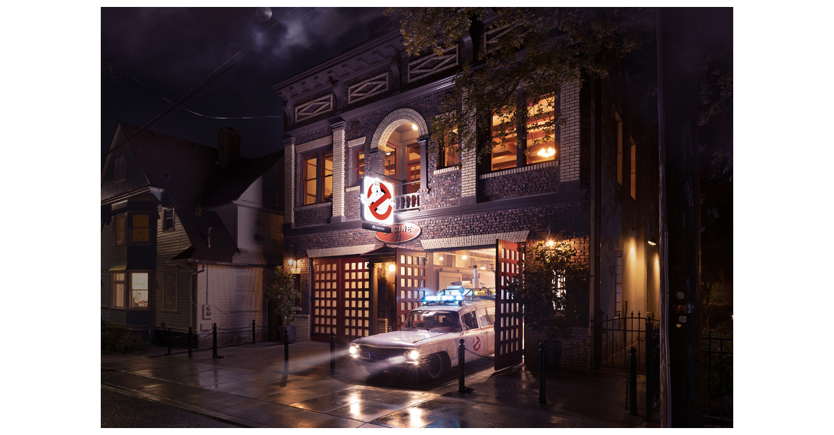 Where Ya Gonna Book? Vacasa and Sony Pictures Open a Ghostbusters Firehouse in Portland for the Stay of an Afterlife-Time