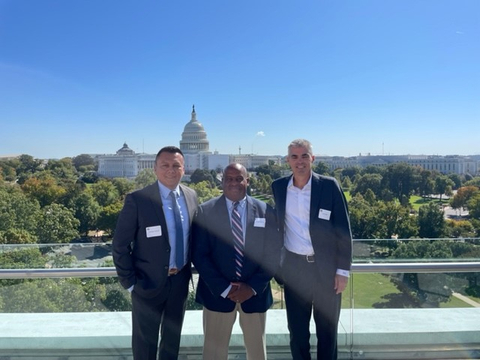 Anser Advisory Team - (Left to Right) Christian Nasner, Civilian Portfolio, Federal Division, Phillip Owens, Director, Advisory & Compliance & Matt Dean, Chief Operating Officer (Photo: Business Wire)