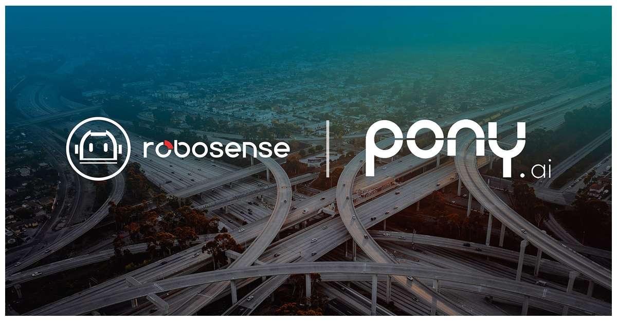 RoboSense Reaches Strategic Partnership with Pony.ai on Full-Business Chain