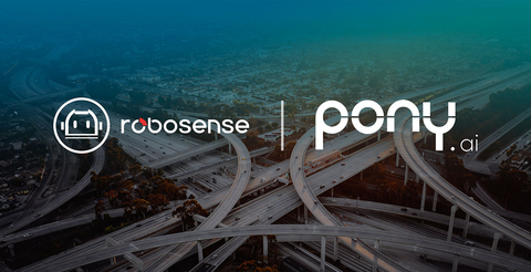 original RoboSense Reaches In-depth Strategic Partnership with Pony.ai on Full-Business Chain (Photo: Business Wire)