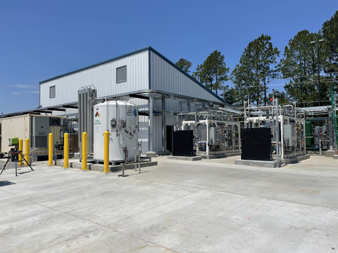 Plug Power Inc.'s Peachtree hydrogen project located in Kingsland, Georgia. (Photo: Business Wire)