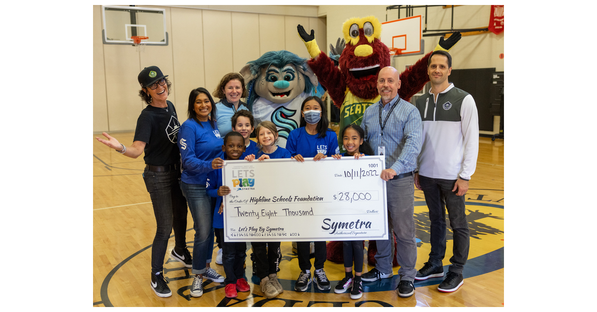 Symetra, Seattle Kraken and Seattle Storm Team Up Again to Bring 'LETS Play' Program to Highline Public Schools