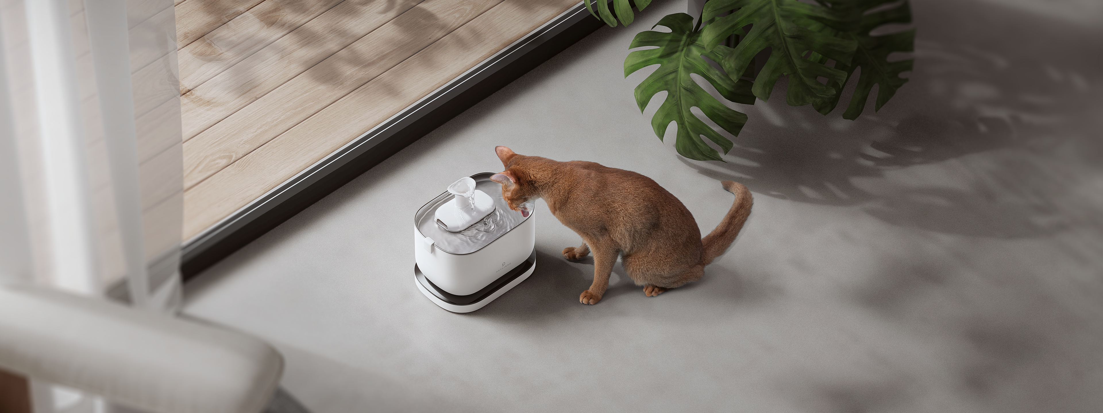 Cordless pet cheap water fountain