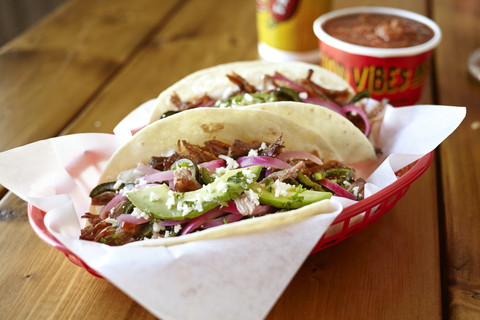Fuzzy’s Taco Shop announces the addition of the Saucy Brisket Poblano Taco to its menu, available Wednesday, October 12 through Sunday, November 20. (Photo: Business Wire)