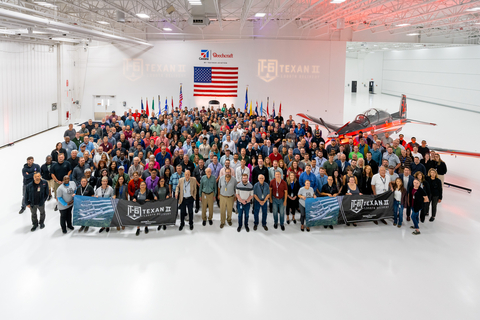 Textron Aviation celebrates the 1,000th delivery of the T-6 Texan II. (Photo: Business Wire)