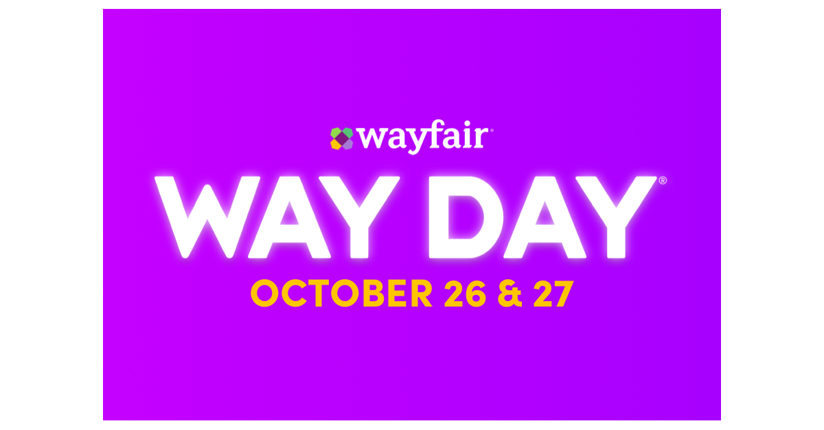 Wayfair Launches Way Day for the Holidays, Delivers Unprecedented Seasonal Deals for Everything Home