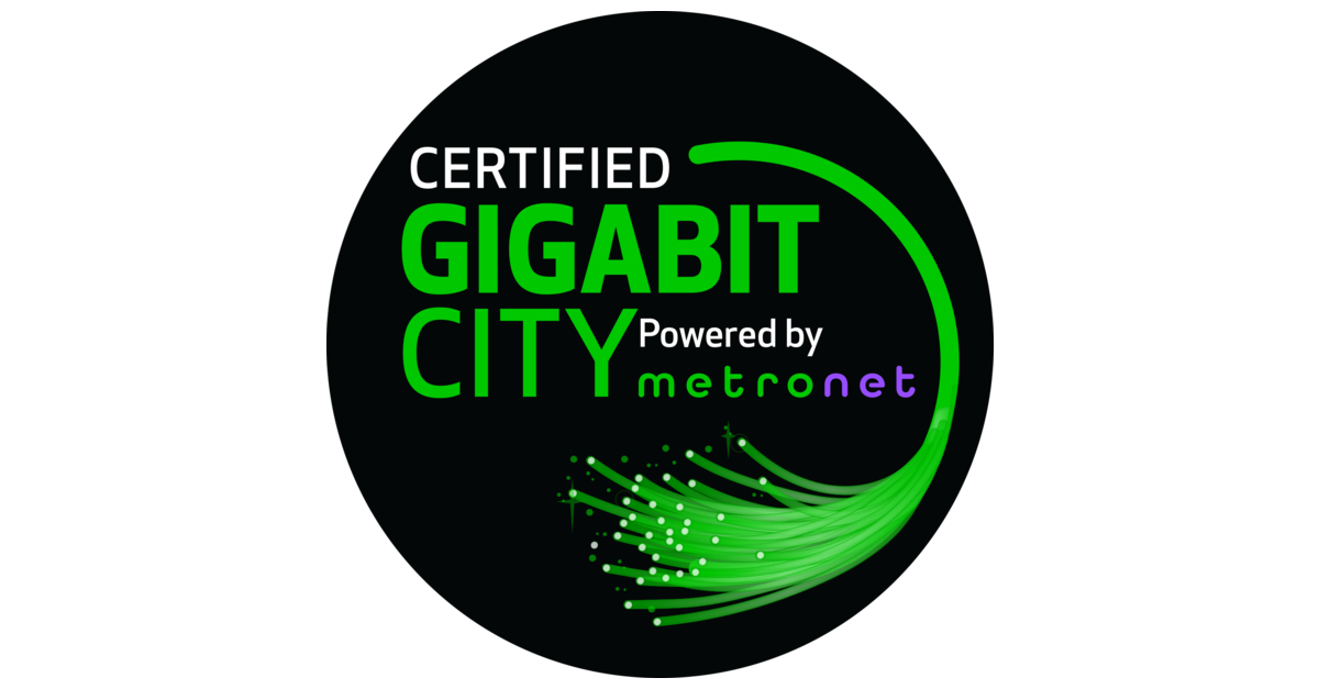 Metronet Declares Davenport Certified Gigabit City as 100 Percent Fiber Optic Network Expands