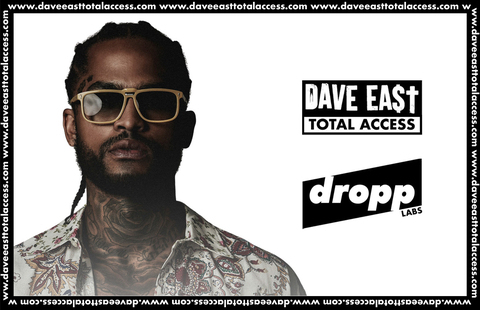 droppLabs and Dave East announce the launch of "Dave East Total Access.” (Graphic: Business Wire)