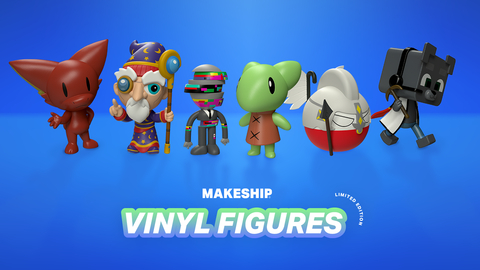 Makeship launches Vinyl Figures, offering content creators across genres a new way to express themselves and fuel their passions. (Photo: Makeship)