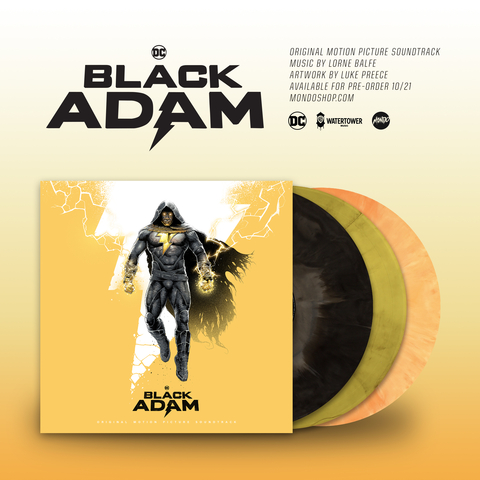 BLACK ADAM Original Motion Picture Soundtrack - Artwork by Luke Preece (Photo: Business Wire)