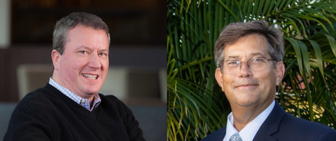 Vidgo announced the addition two new executives to its management team: Derek Mattsson (left) as Chief Executive Officer and Bill Feininger (right) as Chief Operating Officer. (Photo: Business Wire)