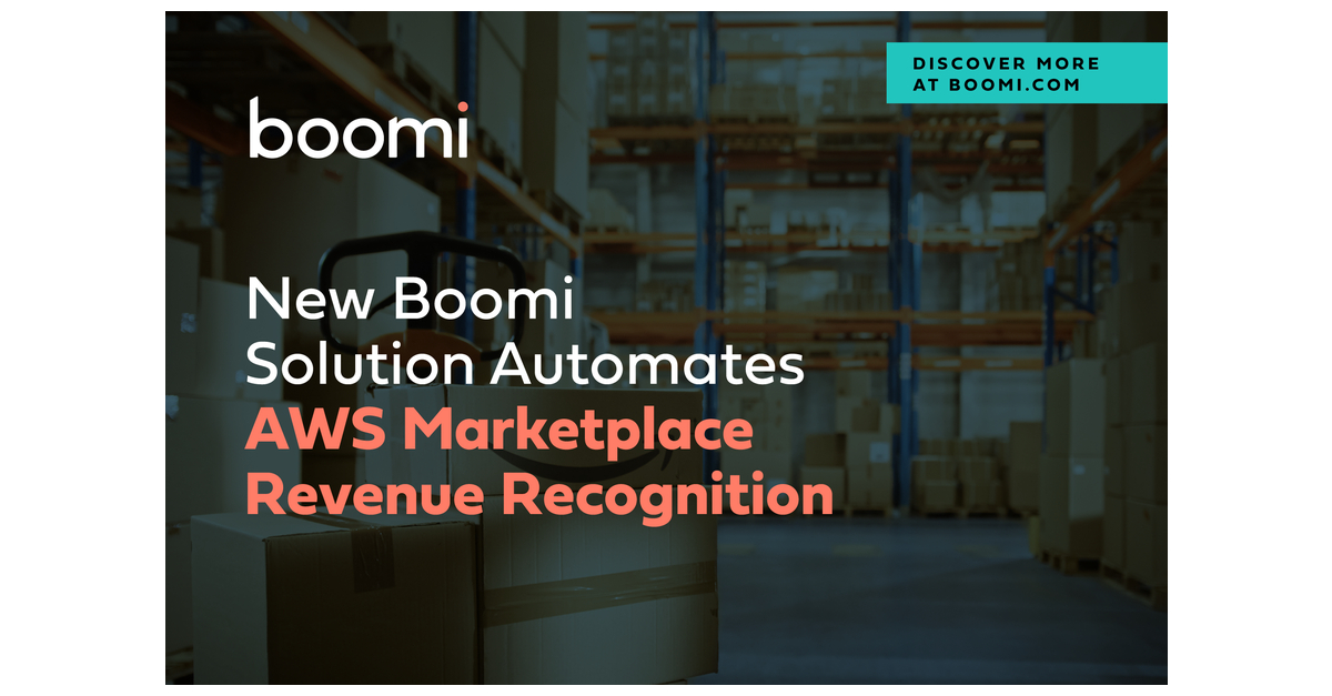 New Boomi Solution Automates Revenue Recognition in AWS Marketplace