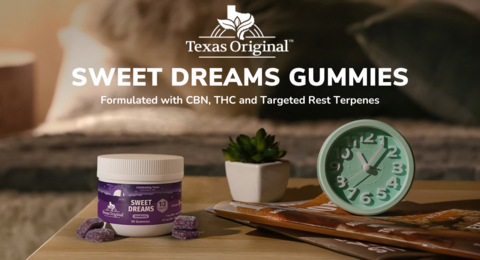 Texas Original's Sweet Dreams gummies are now available to qualifying patients statewide. (Photo: Business Wire)