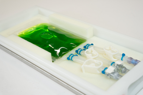 original Robust storage and shipping of drug substance with IRIS single-use bag in RoSS® shell (Photo: Business Wire)