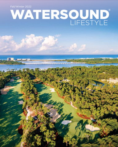 original Fall/Winter 2022 issue of Watersound Lifestyle. (Photo: Business Wire)
