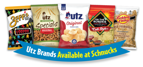 Utz Expands its Fan-Favorite Snack Food Lineup at Schnucks! Source: Utz Brands, Inc.