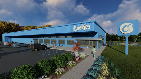 Rendering of new Cookies dispensary opening in Grand Rapids, Michigan (Photo: Business Wire)