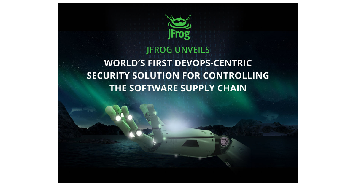 JFrog Unveils World's First DevOps-Centric Security Solution to Control the Entire Software Supply Chain