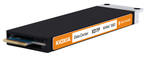 KIOXIA XD7P E1.S NVMe and PCIe SSDs are now sampling to select data center customers. (Photo: Business Wire)