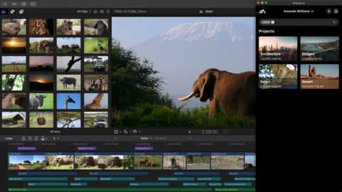 Alteon.io workflow extension for Final Cut Pro (Photo: Business Wire)