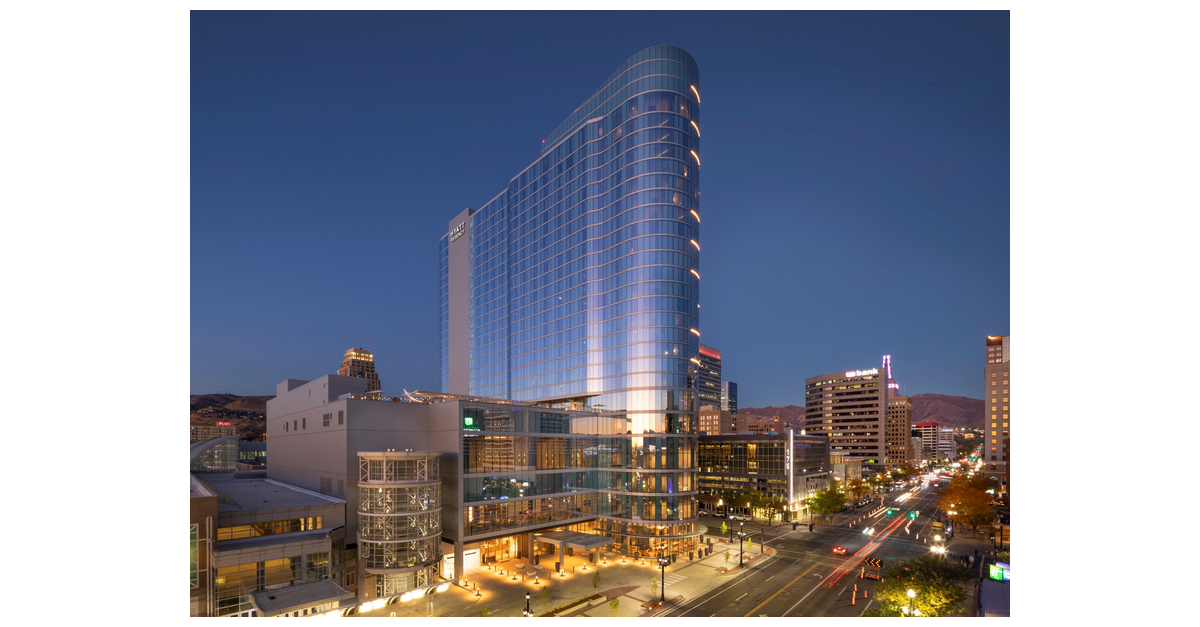 Hyatt Regency Salt Lake City Officially Debuts As The First Hotel Connected To The Salt Palace