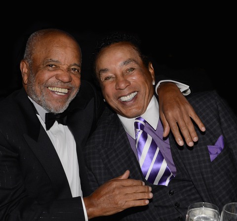 original L-R Berry Gordy, Smokey Robinson Photo Credit: Mario Escobar