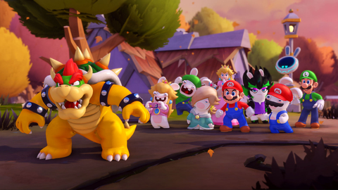 Mario + Rabbids Sparks of Hope launches on Nintendo Switch today! (Graphic: Business Wire)