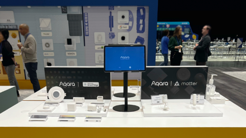 Aqara devices at SDC22 (Photo: Business Wire)