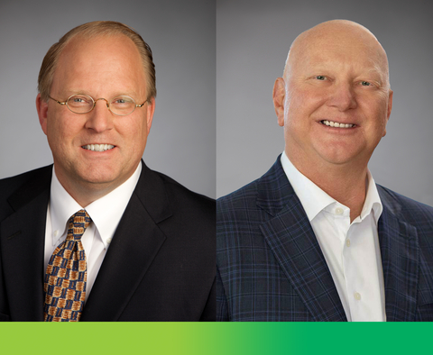 original Veranex announces Tom Daulton as CEO (left) and appointment of David Dockhorn to new COO role. (Photo: Business Wire)