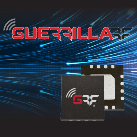 original Guerrilla RF rounds out its ¼W linear PA family with the new GRF5521. This latest InGaP HBT Power Amplifier from GRF provides 23.5dBm of output power for cellular applications requiring exceptional native linearity over temperature extremes.(Photo: Business Wire)
