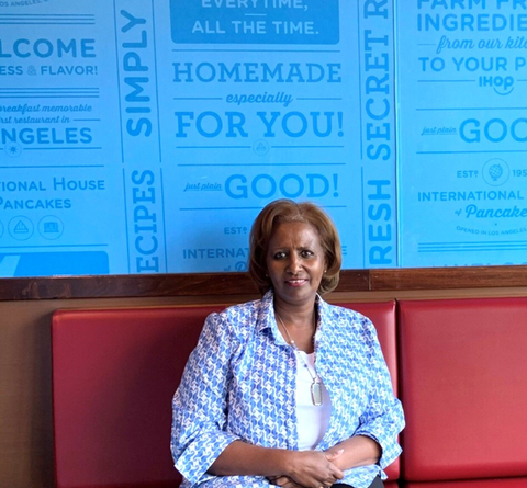 IHOP's Franchisee of the Year, Maaza Henry (Photo: Business Wire)