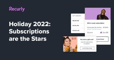 Holiday 2022: Subscriptions are the Stars (Graphic: Business Wire)