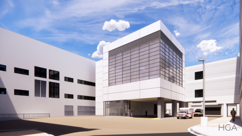 original A specialized vault will accommodate the proton therapy system at the Froedtert & the Medical College of Wisconsin Clinical Cancer Center at Froedtert Hospital campus in Milwaukee, Wis. (Photo: Business Wire)