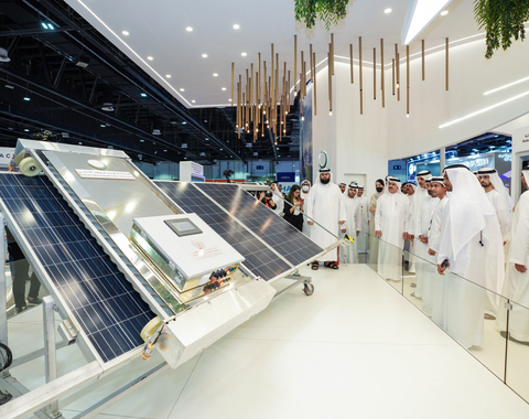 47,415 visitors to the 24th WETEX and Dubai Solar Show organised by DEWA (Photo: AETOSWire)